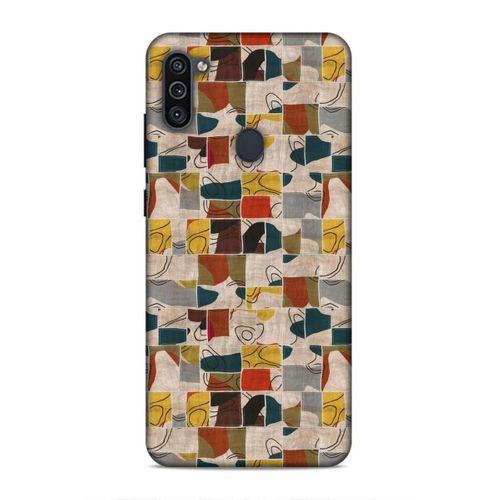 Samsung Galaxy M11 Uyumlu Kılıf Romans (9) Kılıf Sarı Lacivert