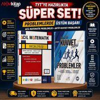 Aktif Ögrenme ve Acil Yayınları Problemler Soru Bankası 2 Kitap Set