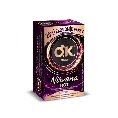 Okey Nirvana Hot Ekonomik 20'li Prezervatif