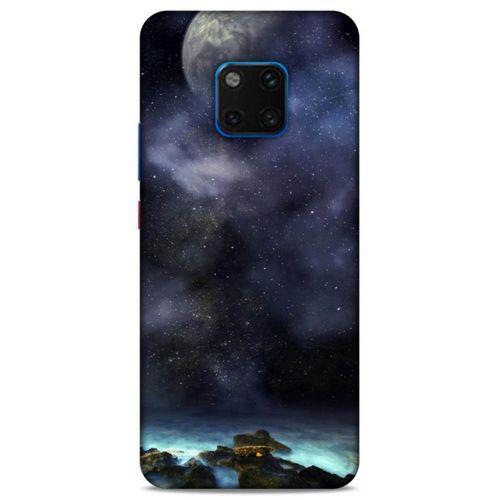 Lopard Huawei Mate 20 Pro Uyumlu Kılıf Gece'S (15) Antişok Kılıf Ay Işığında