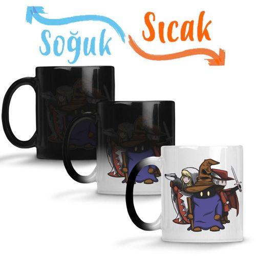 Final Fantasy House Wizards Sihirli Kupa Bardak Porselen