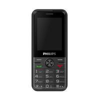 PHILIPS Xenium E6500, 128Mb, Siyah, 48Mb Ram, 2,4inc Ekran, Arka Kamera, 4G Çift Sim Desteği, FM Radyo, 1700mAh Pil, El Feneri, Türkiye KVK Garantili