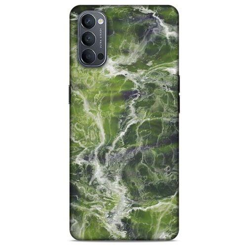 Oppo Reno 4 Uyumlu Kılıf Yeşil Delisi (10) Full Koruma Kılıfı Cami Yeşili
