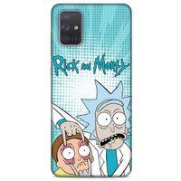 Samsung Galaxy A71 Uyumlu Kılıf Rick And Morty (2) Kabı Morty Smith