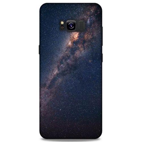 Lopard Samsung Galaxy S8 Plus Uyumlu Kılıf Gece'S (8) Baskılı Kılıf Lacivert