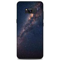 Lopard Samsung Galaxy S8 Plus Uyumlu Kılıf Gece'S (8) Baskılı Kılıf Lacivert