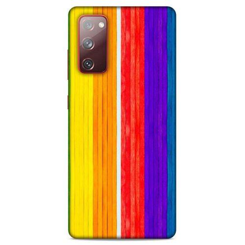 Lopard Samsung Galaxy S20 Fe Uyumlu Kılıf Wood'X (29) Arka Koruma Kılıfı Baskılı