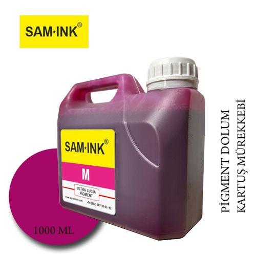 Feyink® Samink Canon Lucia Pro Serisi Plotter Pigment Kartuş Dolum Mürekkebi PFI-1300 PFI-1700 M (Magenta) -1000ml-