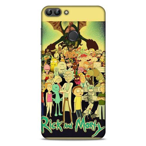 Huawei Psmart Uyumlu Kılıf Rick And Morty (38) Neo Hybrid Kılıf Rick Sanchez