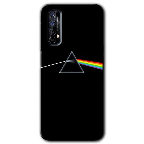 Realme 7 Kılıf Baskılı Kapak - Dark Side + 5D Tam Kaplayan Cam