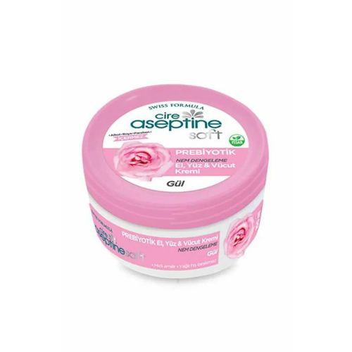 Cire Aseptine Soft Gül Özlü Nem Dengeleyici , Besleyici Prebiyotikli Krem 100 ml