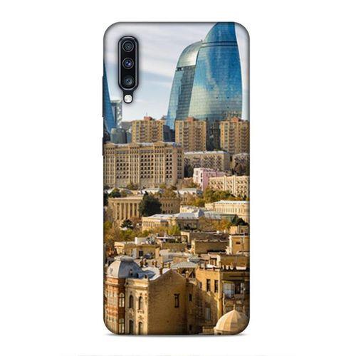 Samsung Galaxy A70 Uyumlu Kılıf Azarbaijan (31) TPU Kılıf Bakü Kuleler