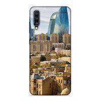 Samsung Galaxy A70 Uyumlu Kılıf Azarbaijan (31) TPU Kılıf Bakü Kuleler