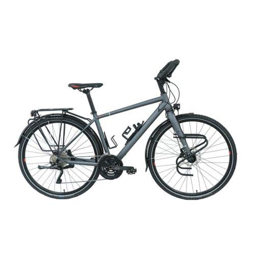 Carraro CR-T World 28 Jant 22 Vites Tur Bisikleti Mat Antrasit-Kırmızı 51 cm