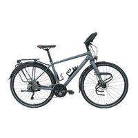 Carraro CR-T World 28 Jant 22 Vites Tur Bisikleti Mat Antrasit-Kırmızı 51 cm
