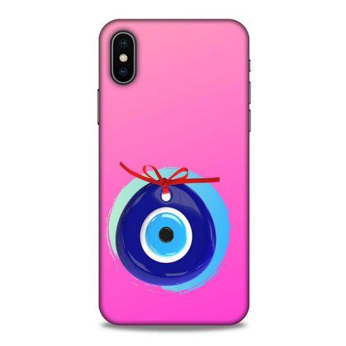 Nazarium (42) Desenli Silikon Kapak Apple iPhone XS Kılıf