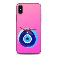 Nazarium (42) Desenli Silikon Kapak Apple iPhone XS Kılıf