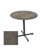 Dockers Halley Yuvarlak ESB Masa Çap 80cm - (Werzalit, Wermodin ve Allzalit Tabla) - Halong