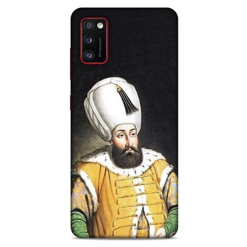 Samsung Galaxy A41 Uyumlu Kılıf Ottoman (26) Tpu Silikon Kılıf III. Mehmed