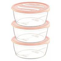 Çankaya 3'lü Karizma Yuvarlak Saklama Kabı ÇNK-2149