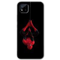 Realme C11 Kılıf HD Desen Baskılı Arka Kapak - Örümcek Adam + Kırılmaz Cam