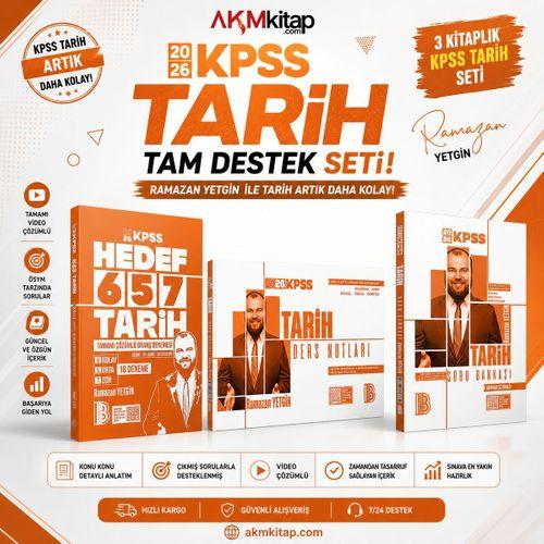 Benim Hocam 2026 KPSS Tarih Fulleten Set 3 Kitap