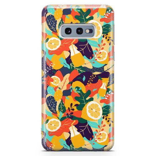 Samsung Galaxy S10e Kılıf C Vitamini Arka Kapak Koruma Desenli Full Koruyucu