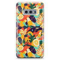 Samsung Galaxy S10e Kılıf C Vitamini Arka Kapak Koruma Desenli Full Koruyucu