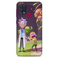 Samsung Galaxy M31 Uyumlu Kılıf Rick And Morty (31) TPU Kılıf Cronenberg Rick