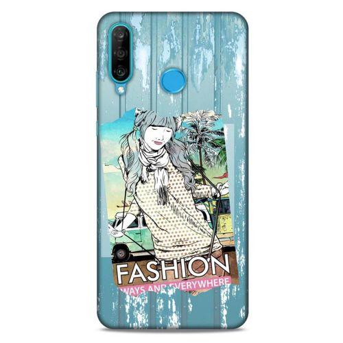 Sokak Modası 13 Huawei P30 Lite Kılıf Desenli Silikon