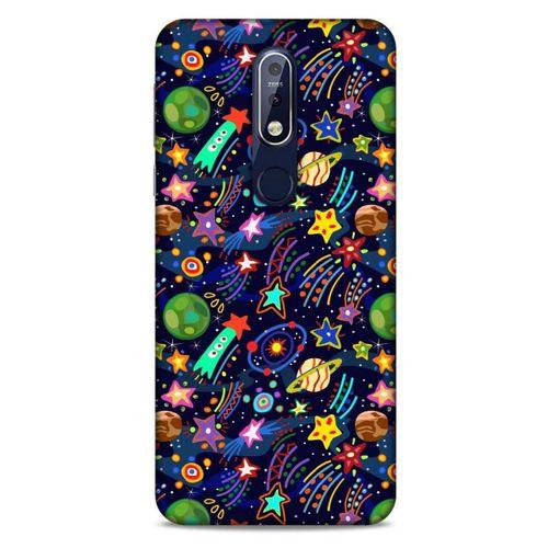 Spacex (35) Tema Fit Design Kılıf Nokia 7.1 Kılıf