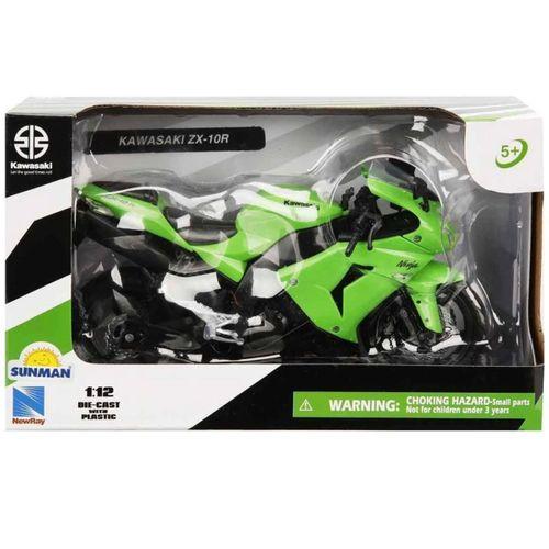 Çocuk Eğitici Oyuncak42447 SUN-Kawasakı  ZX-10R 2006 Yeşil 1:12