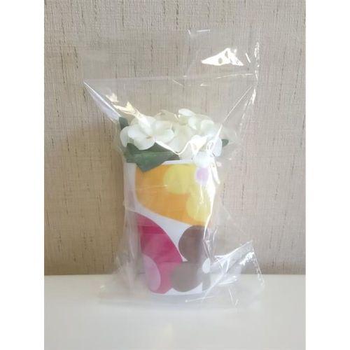 2 Adet Vazo Dahil,Vazoda Çiçek,Beyaz Yapay Çiçek,Vazo Dekoratif Kırmızı Papatya  7X7X16Cm