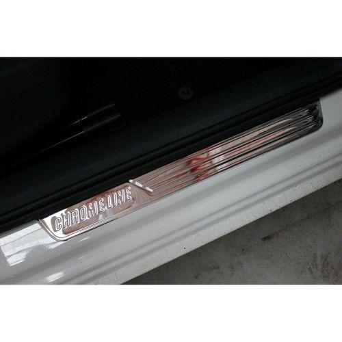 Skoda Super Uyumlu B7 Krom Kapı Eşiği 4 Parça 2015 Ve Sonrası