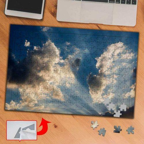 Gökyüzü,bulutlar, Gün Batımı 240 Parça Puzzle Yapboz Tablo-pf427