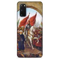 Samsung Galaxy S20 Uyumlu Kılıf Ottoman (40) Fit Silikon Kılıf İstanbul'un Fethi