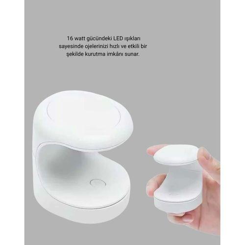 Protez Tırnak Kurutma Törpü Seti