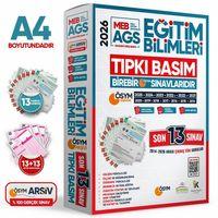 2026 KPSS-MEB AGS EĞİTİM BİLİMLERİ ÖSYM Çıkmış Soru Tıpkı Basım Kitapçıkları 13lü Deneme Paketi