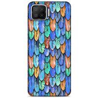 Oppo A73 Kılıf Desenli Özel Seri Tüyler (37) Silicone Cover