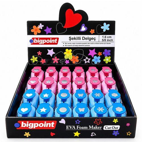 Bigpoint Şekilli Delgeç 1.6cm 6 Model