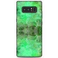 Mermer Desenli (22) Tema Tam Koruma Kılıfı Açık Yeşil Samsung Galaxy Note 8 Kılıf