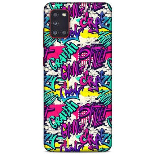 Graffitix (29) Desenli Silikon Kapak Samsung Galaxy A31 Kılıf