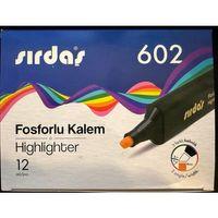 Sırdaş Fosforlu Kalem 12'li Paket Turuncu 602