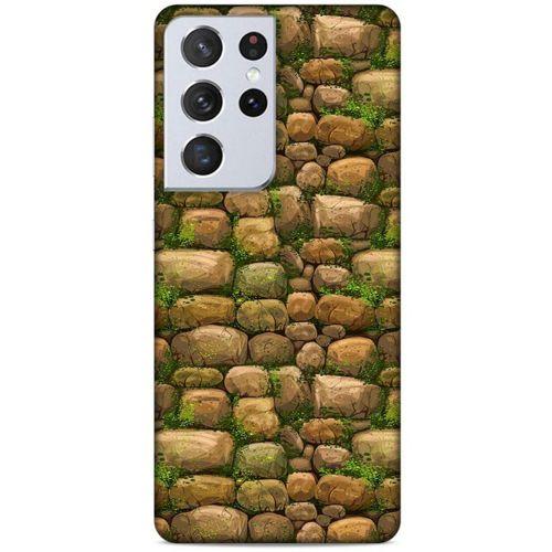 Lopard Samsung Galaxy S21 Ultra Uyumlu Kılıf Taşlı (1) Kılıfı