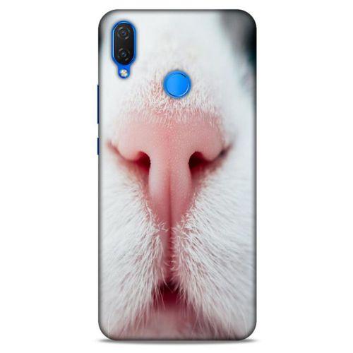 Lopard Huawei Psmart 2019 Uyumlu Kılıf Kediler (20) Koruyucu Kılıf Şirin Burun