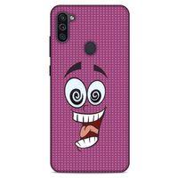 Emojix (73) Samsung Galaxy M11 Kılıf Silikon Kapak Desenli