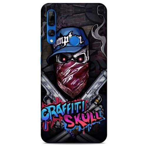 Huawei Y9 Prime 2019 Uyumlu Kılıf Motorsiklet (33) Hybrid Kılıf Harley Davidson