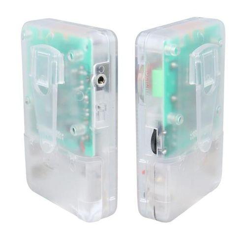 Starnic ST-821 AM-FM Şeffaf Analog Hapishane Radyosu (88-108 FM Frekans Aralığı)