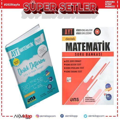 ENS AYT Matematik Defteri ve Soru Bankası Seti 2 Kitap