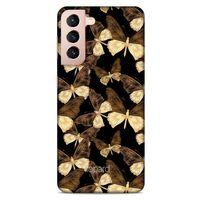 Lopard Samsung Galaxy S21 Uyumlu Kılıf Kelebek Etkisi (41) Tank Kılıf